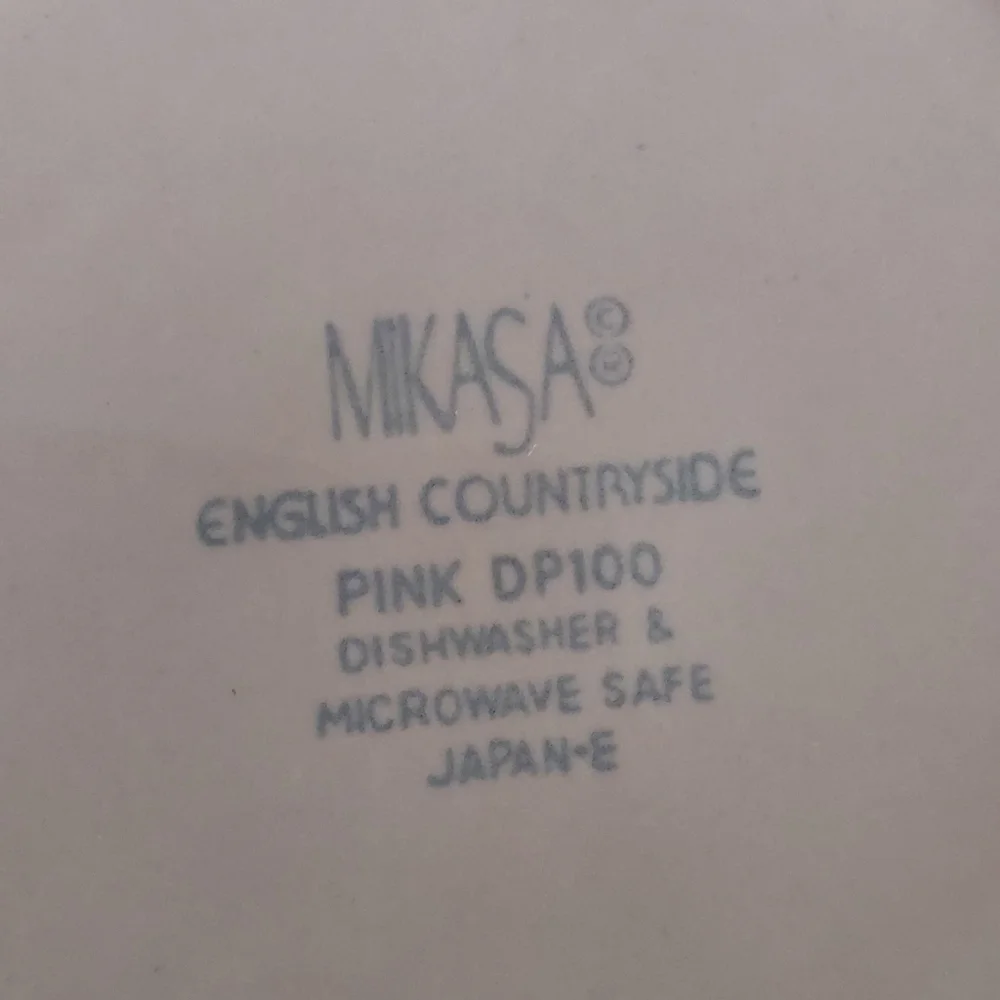 Mikasa charm bowl